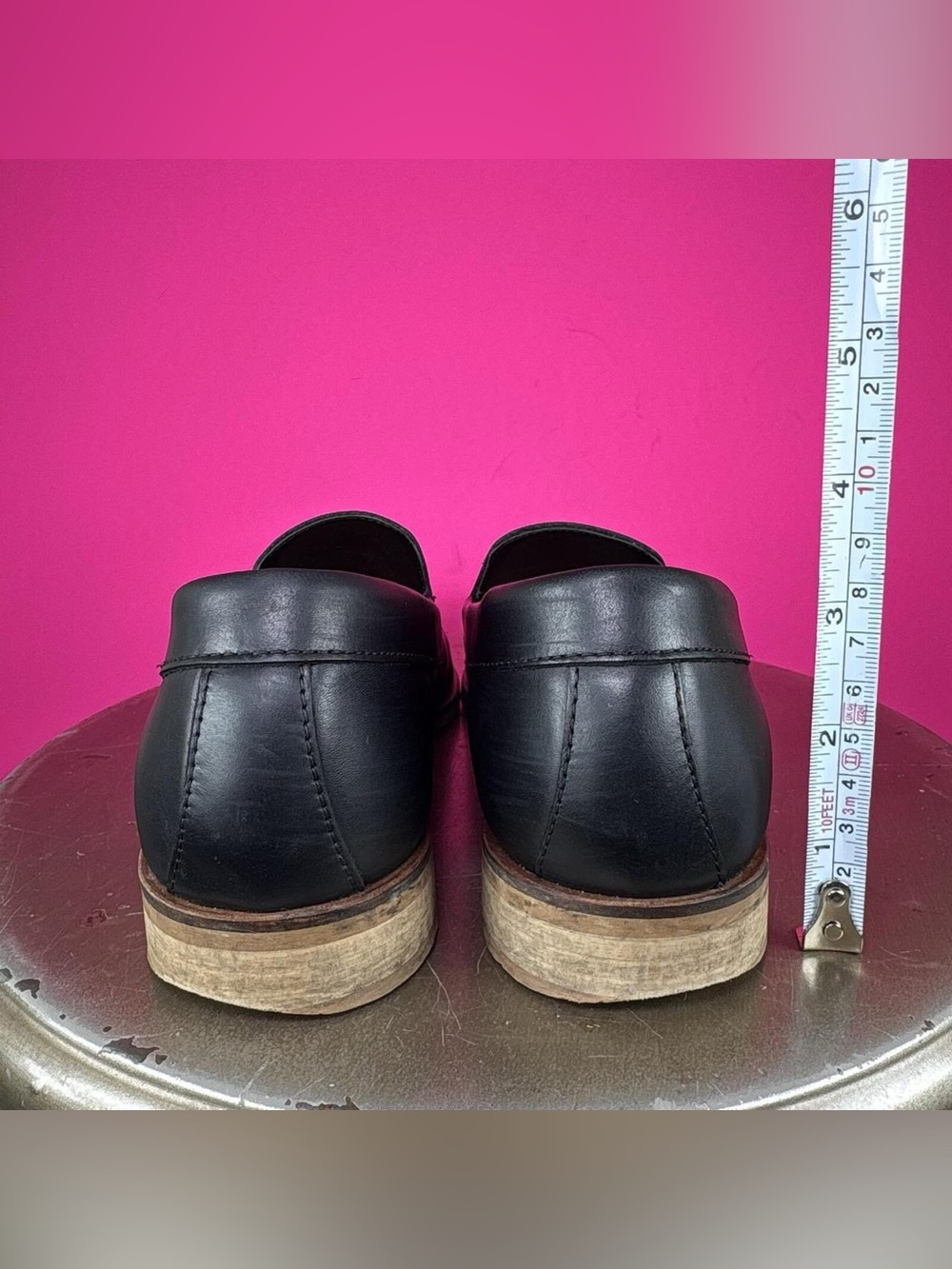 Everlane The Modern Black Leather Loafer US 6.5 - Picture 5 of 9
